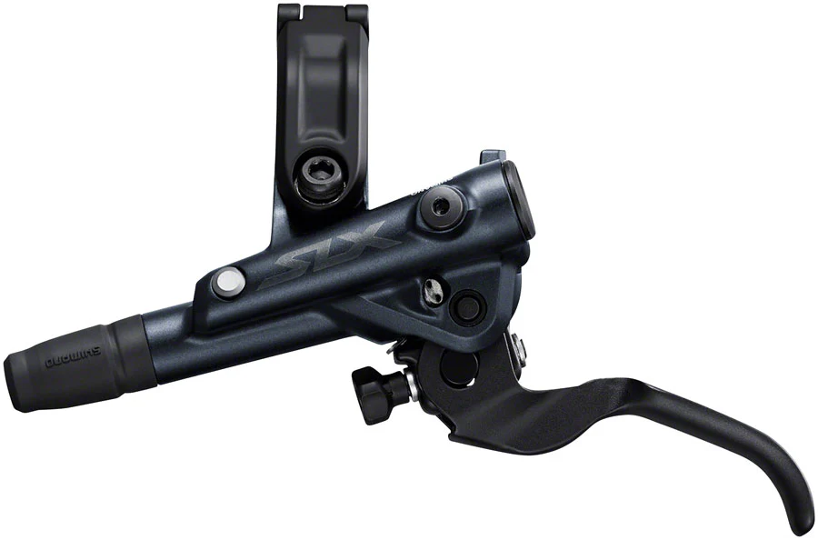 Shimano SLX BL-M7100/BR-M7120 Disc Brake Lever - Front Hydraulic Post Mount 4-Piston BLK - Image 2