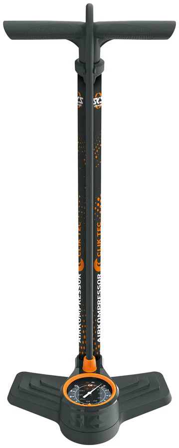SKS Airkompressor ClikTek 10.0 Floor Pump - 144 PSI 900mm Hose 80mm Gauge