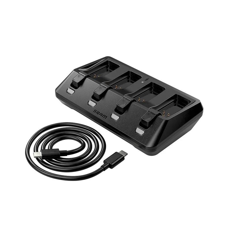 SRAM AXS Battery 4-Port Black Charger