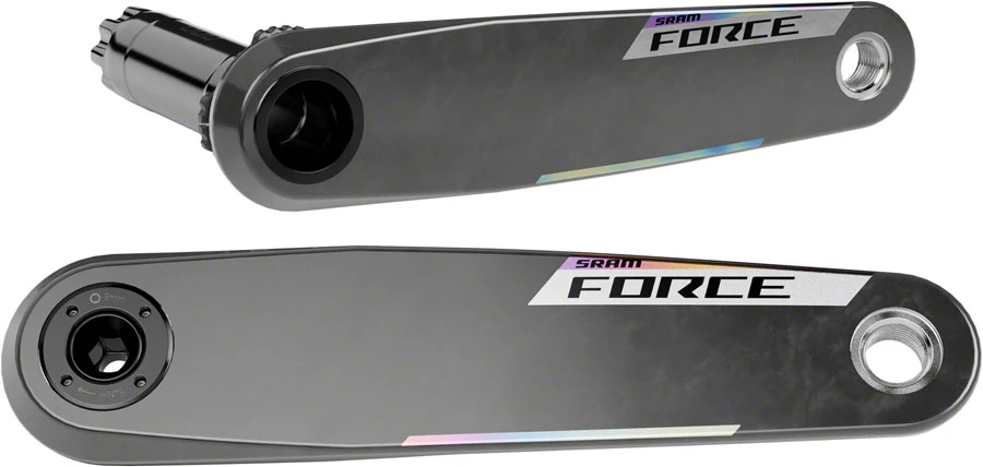 SRAM Force 1x XPLR Wide Crank Arm Assembly - 160mm 12/13-Speed 8-Bolt Direct Mount DUB Spindle Carbon E1 - Image 2