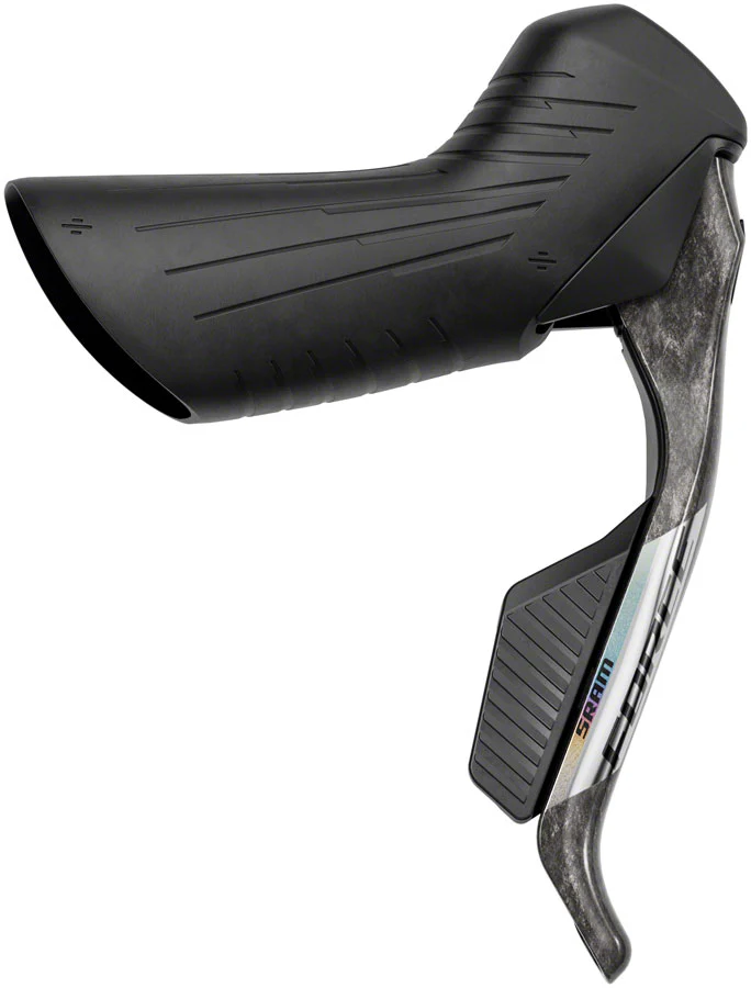 SRAM Force eTap AXS HRD Shift/Brake Lever Hydraulic Disc Caliper - Right/Rear Flat Mount 20mm Offset 1800mm Hose BLK E1 - Image 2