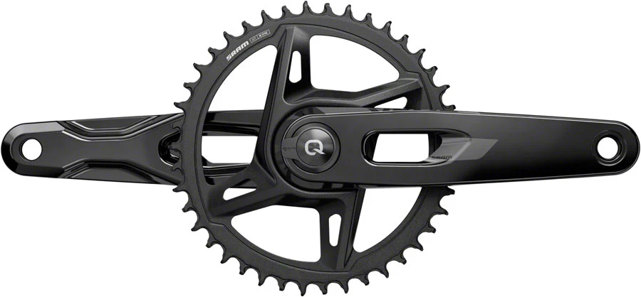 SRAM Rival 1x XPLR AXS Power Meter Wide Crankset - 172.5mm 12/13-Speed 42t 8-Bolt Direct Mount DUB PM Spindle BLK E1 - Image 2