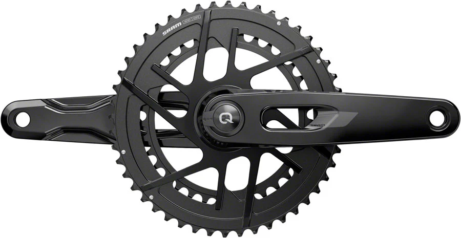 SRAM Rival AXS Power Meter Crankset - 165mm 12-Speed 48/35t 8-Bolt Direct Mount DUB PM Spindle BLK E1 - Image 2
