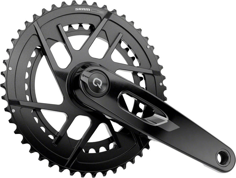 SRAM Rival AXS Power Meter Crankset - 172.5mm 12-Speed 46/33t 8-Bolt Direct Mount DUB PM Spindle BLK E1 - Image 3