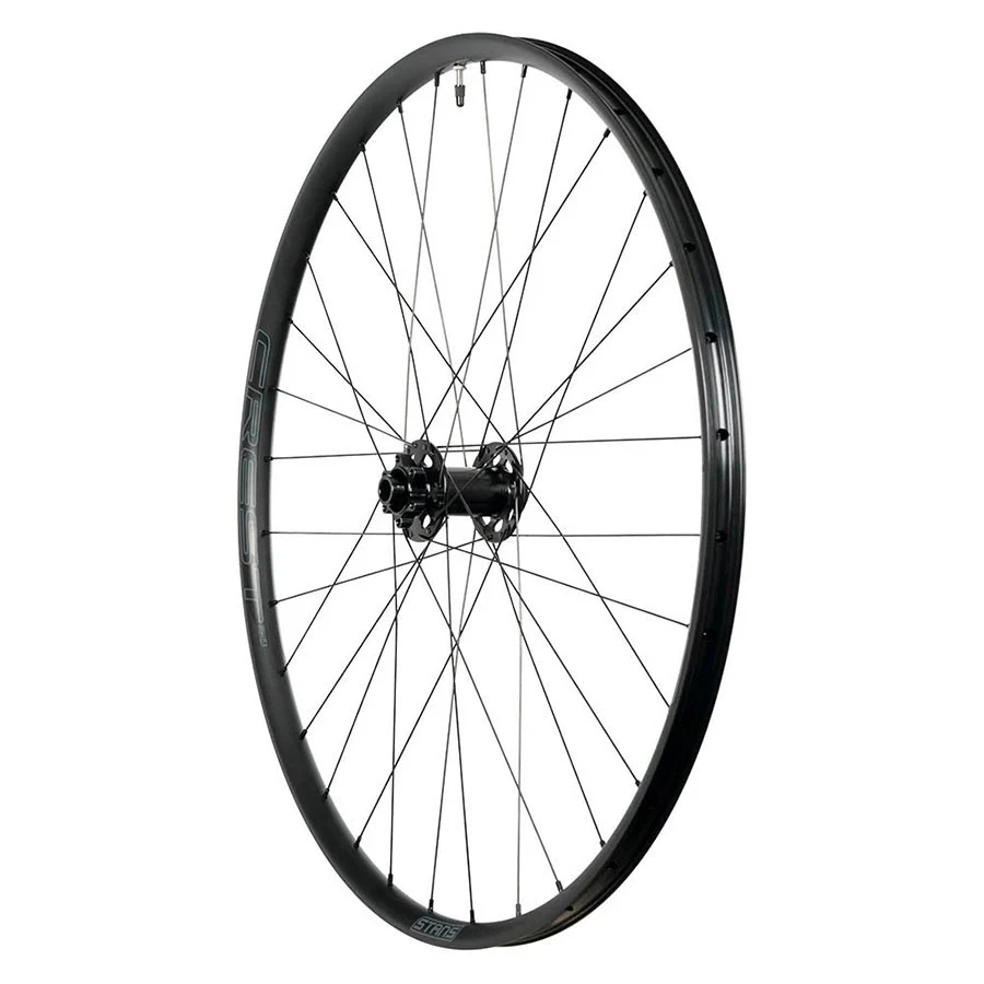 Stan's Crest MK4 Front Wheel - 29 15 x 110mm 6-Bolt Black