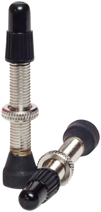 Stan's Tubeless Universal Valve Stems - Brass Medium Pair