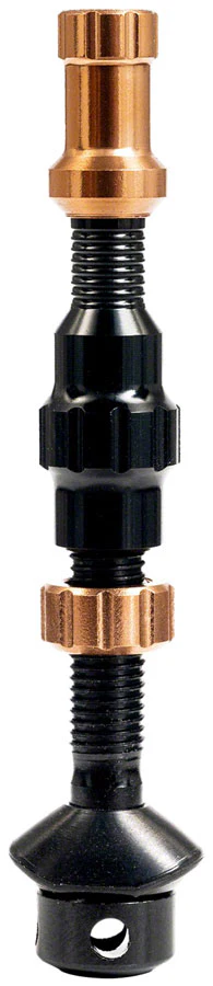Stan's Tubeless Valve Stem Cap Color Kit - Copper Pair - Image 2
