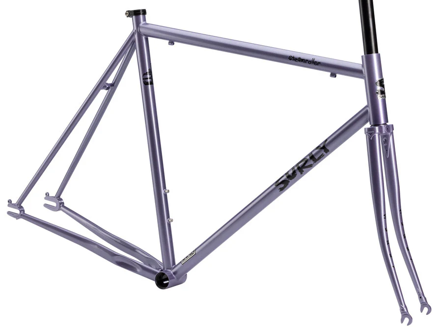 Surly Steamroller Frameset - 700c Steel Anxious Lavender 59cm