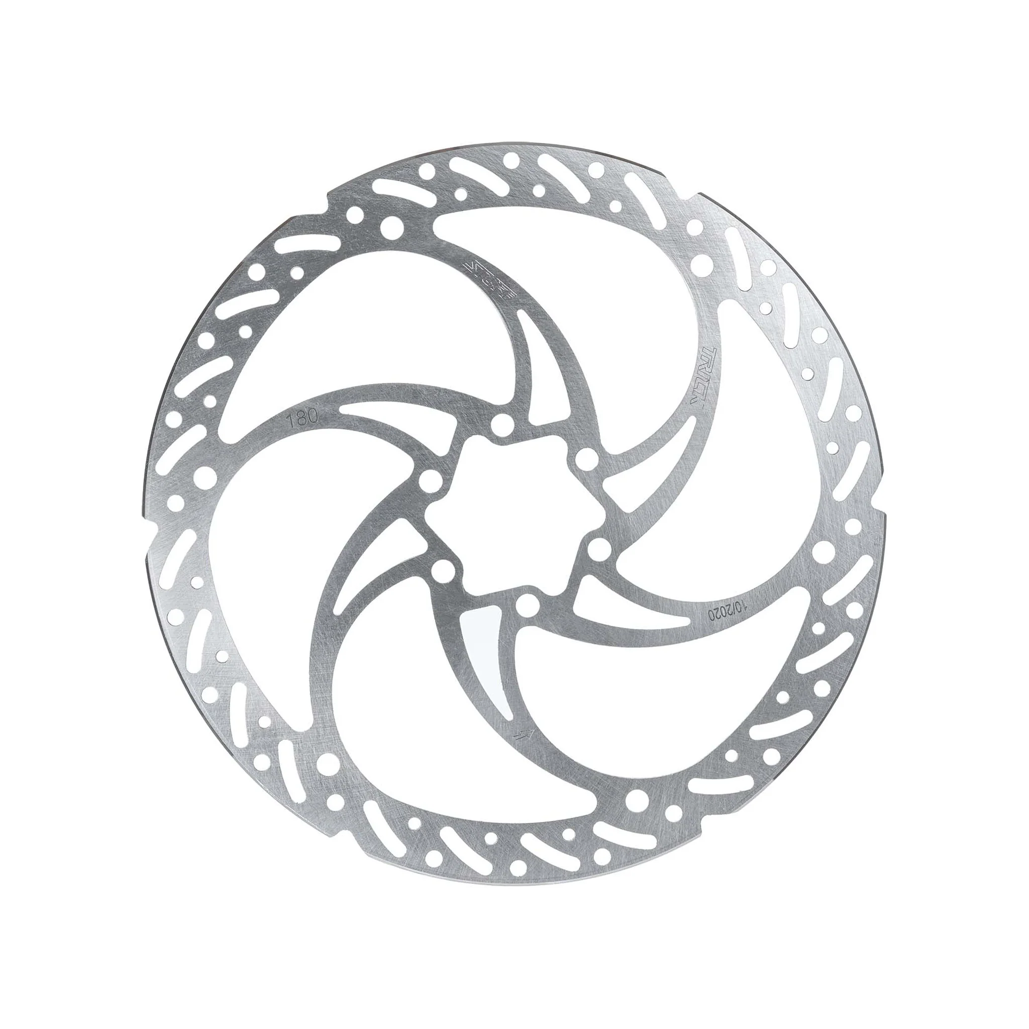 Trickstuff Heavy Duty 180mm Rotor 6-Bolt Silver