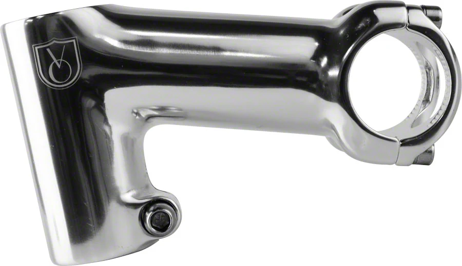 Velo Orange Tall-Stack Stem - 90mm 31.8 Clamp -17 1 1/8" Aluminum Silver
