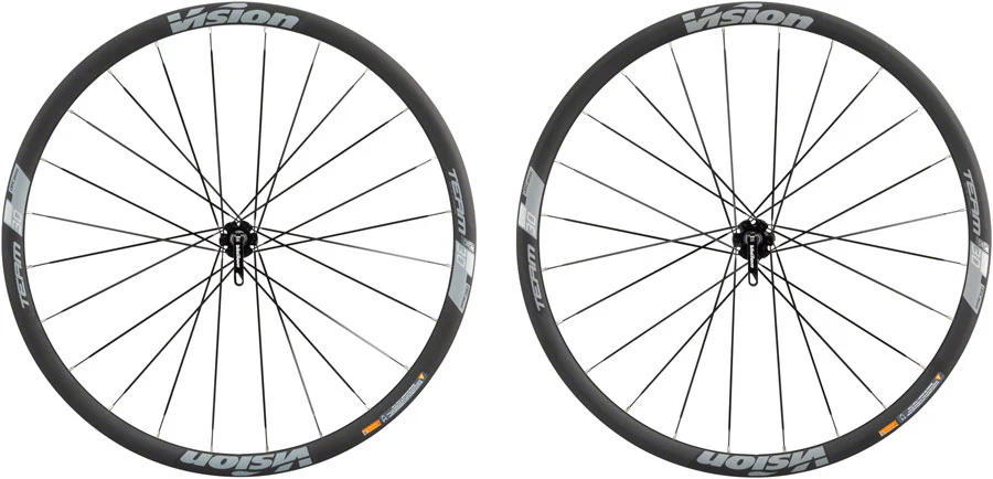 Vision Team 30 Wheelset - 700c 12 x 100/142mm Center-Lock XDR Black Clincher