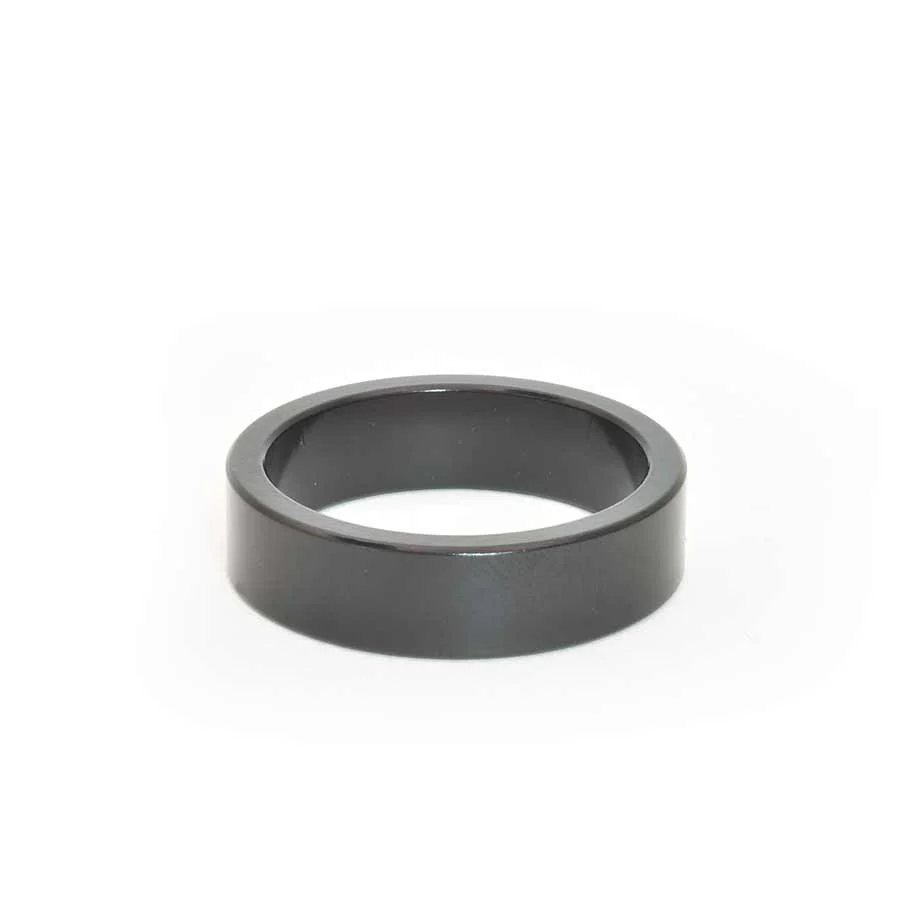 Wheels Manufacturing Aluminum Headset Spacer - 1-1/8" 10mm Black 5-pack
