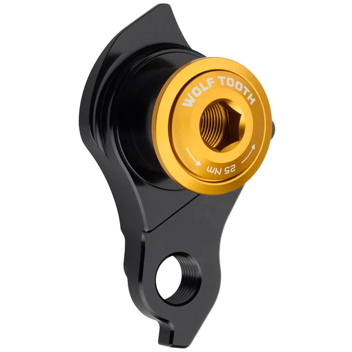 Wolf Tooth Universal Derailleur Hanger - For UDH Equipped Frames Gold