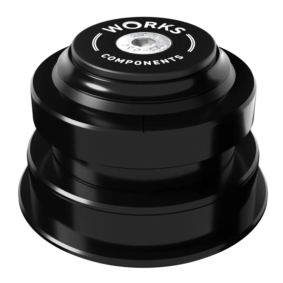 Works Components Angle Headset 1Deg EC44/28.6|ZS56/40 140-149HT Blk